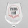 A glass for the wine "Wake up and drink" 350 ml