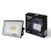 PROPER STROPER series Profi, 230V, 10W, 4000k, 1000lm, IP65, Chern, Warranty 5 years 53414 7