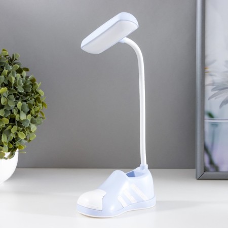 Table lamp "BUTS" LED 1 mode 2W USB Organizer Violet 11x6.5x24 cm Risalux