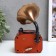 Musical Mechanical Mechanical "Gramophone" 17x9.5x9.5 cm