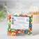 Sprinking confectionery soft balls: blue, yellow, green, red, orange, 50 g.
