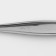 Tablespoon “silhouette”, h = 20 cm, thickness of 1 mm, simplified processing, silver color