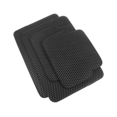 EVA carriers of car, universal, l (average size), edging, black, set