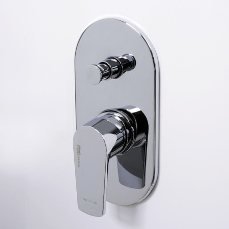 Shower mixer Wasserkraft dill 6161, single -leaf, without spout, chrome-1