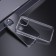 Hoco Case for iPhone 15 Pro, silicone, thickness 1.1 mm, transparent