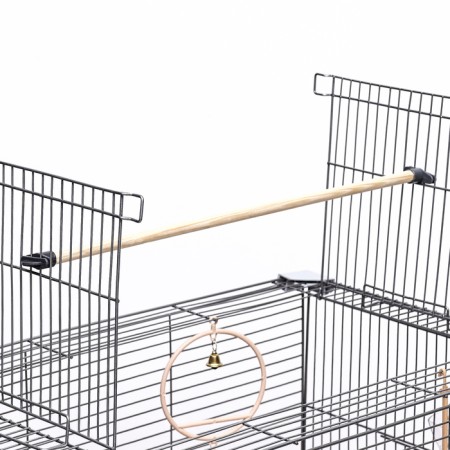 Birds Cell "Piggers" No. 104, collapsible, 1 section, 58 x 40 x 48 cm, beige-4