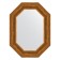 Mirror in the baguette frame, trained bronze 99 mm, 59x79 cm