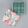 Box for sweets, confectionery packaging, 9 cells, “tenderness inside”, 14.7 x 14.7 x 3.5 cm
