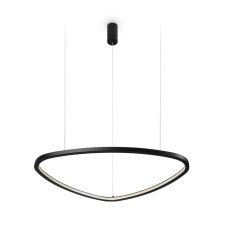 Suspension lamp Maytoni Mod072PL-L28B3K, LED, 1x25 W, 650x530x1200 mm, 1100 lm, 3000k, black
