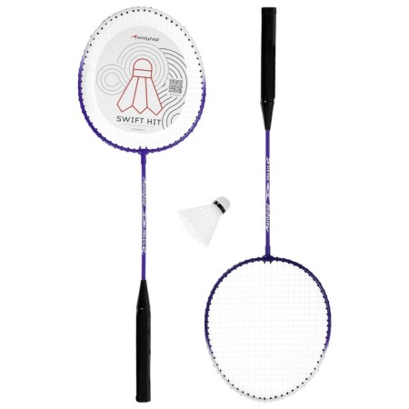ONLYTOP Badminton Set: 2 rackets, Volan, Mix colors-1