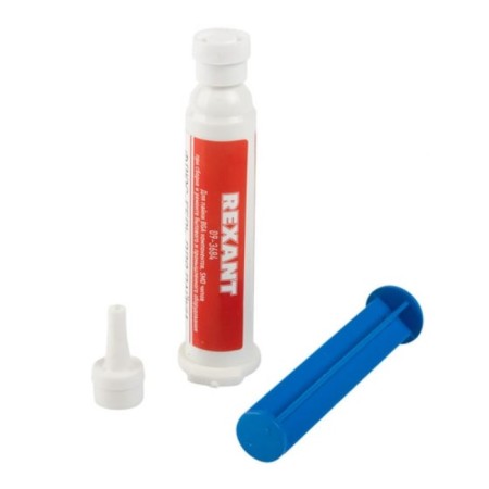 Flus-gel soldering Rexant, BGA and SMD, 12 ml, techno-sprets