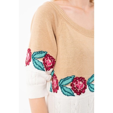 Female jumper, size 42, white color-3