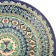 Plant of Rishtan ceramics "Patterns", 27 cm, Blue Mix