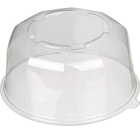 Cover to the T-019K container, standard, transparent, 23.7x23.7x11.5 cm