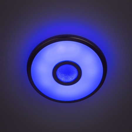 Lamp Citilux "Starlight Smart" CL703A11G 20.8x20.8x5.9 cm, 1x13W, LED, Gray color.-9