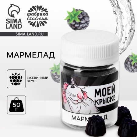 Мармелад в банке «Моей крыске», 50 г.