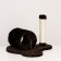 Game complex with a column-bunker, pipe, toy, 40 x 30 x 35 cm, brown