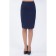 Female skirt, size 46, blue color