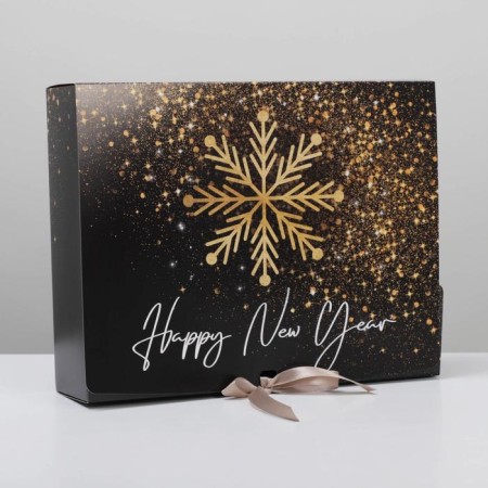 Double -sided box "New Year", 31 x 24.5 x 9 cm, New Year-3