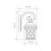Elektrostandard Lamp Garden-Park, 60 W, E27, IP44, wall, Cassiopeya D