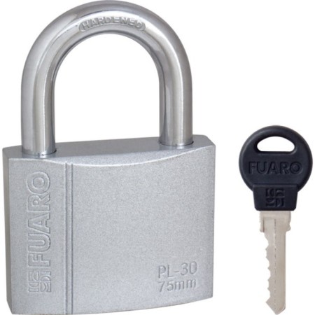 Castle of hinged Fuaro PL-3075, 75 mm, 3 English keys
