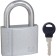 Castle of hinged Fuaro PL-3075, 75 mm, 3 English keys