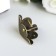Corner Metal "Triangle" set 10 pcs+nail. bronze 1.8x1.8 cm