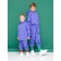 Baby trousers, height 104 cm, purple color