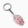 Key keychain holographic "Red Panda", 2.9 x 5.2 cm