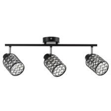 Moki chandelier 3he14 40W black 56x19 cm