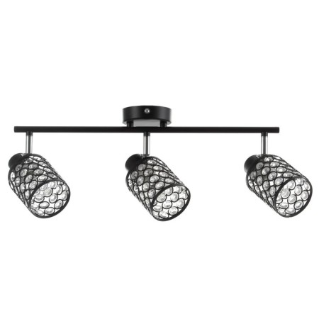 Moki chandelier 3he14 40W black 56x19 cm