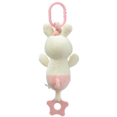 Suspension with vibration "Sweet bunny", a tear, on a crib, stroller, crumb I-6