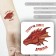 Tattoo on the body color "Turn your dragon" 6x6 cm