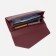 Women's wallet on magnets, burgundy color