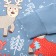 New Year. Pajama nursery (longshit/pants), gray color, height 128 cm