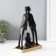 Souvenir Polystone "House there is the family" Black 7x17x24.5 cm