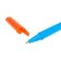 Set of ballpoint pens 12 colors, triangular body, blister