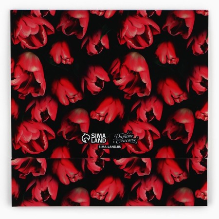 Box for sweets "Tulips", 20 x 15 x 5 cm-5