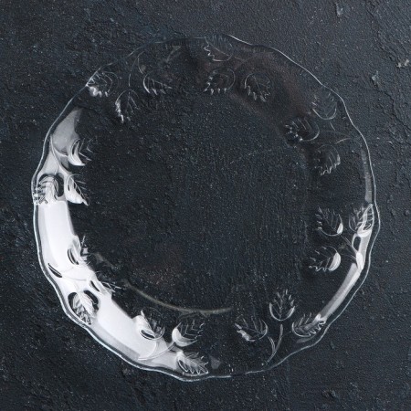 Glass plate "Pastoral", D = 19.4 cm-1