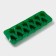 Baking uniform “Christmas tree”, silicone, 32.5 × 11.5 cm, 12 cells, green color