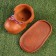 Figure Kashpo "Bashmak" brown 10*17cm 204