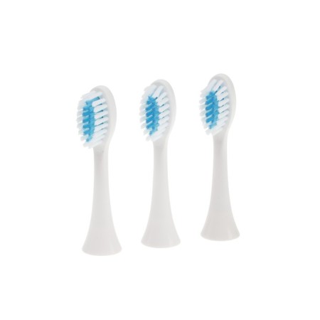 Luazon LP-009 electric toothbrush, vibration, 8500 dv/min, 4 nozzles, 2haa, blue-6