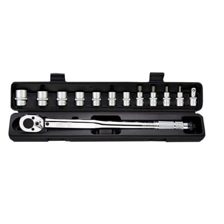 Dynamometric key Berger BG2370, 1/2 ", 28-210 Nm, in a set of 13 heads