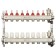 Collector Group ONDO, 1 "X3/4", 8 outputs, with consumables, stainless steel