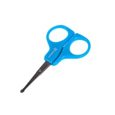 Scissors children's manicure, from 0 months., Blue color