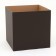 Box for balloons, black 60 x 60 x 60 cm
