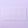 Chocolate shape "Flowerers", silicone, 8 cells, 21 × 11 × 0.3 cm, color transparent color