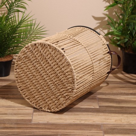 Set of wicker baskets, 3 pcs, 45x40x34 cm-3