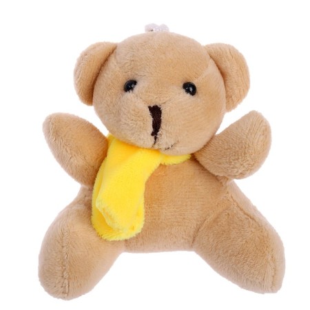 Toy-cranes "Bear in a scarf", color mix