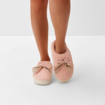 Women's slippers, size 40-41, pink color-12